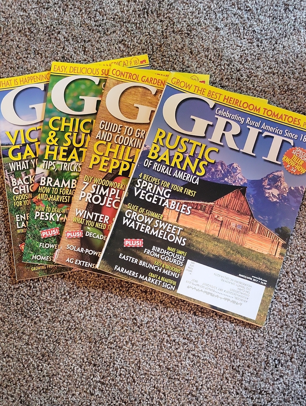 Bundle of Grit Magazines